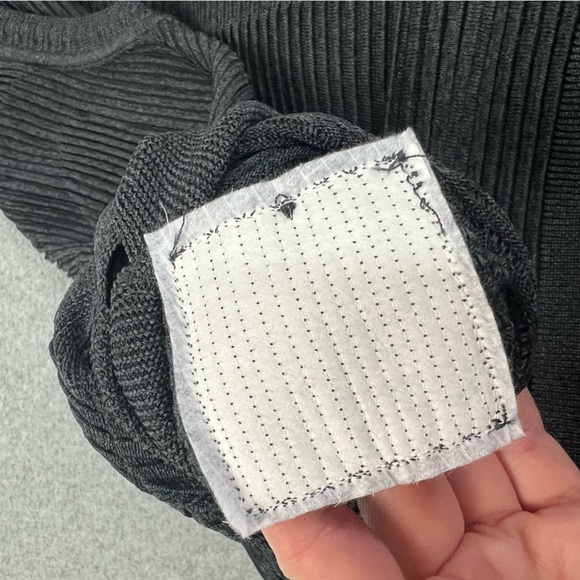 UNDER ARMOUR sweater Mens xxl Intelli-knit Phantom 2.0 Gray Ribbed running NWT - Picture 9 of 12